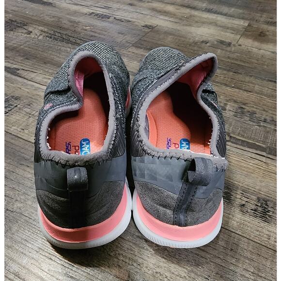 Sketchers Memory Foam Grey Slip On Shoes Air Cooled Pre-owned Size 8.5. Box40 - Picture 2 of 12